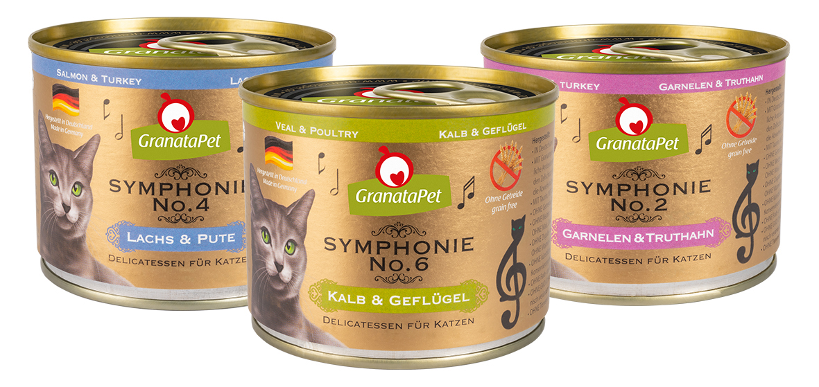 GranataPet Katzenfutter Symphonie Sorten 